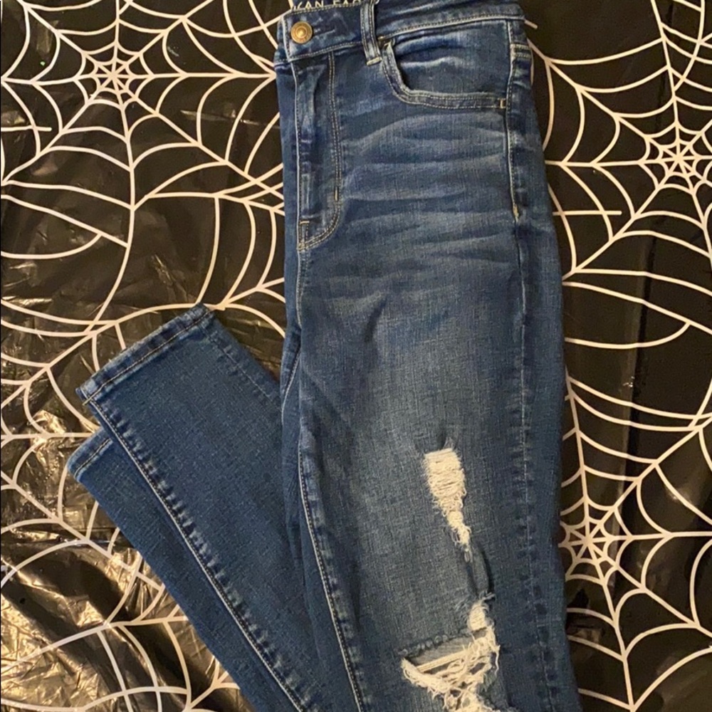 American eagle super stretch skinny jeans